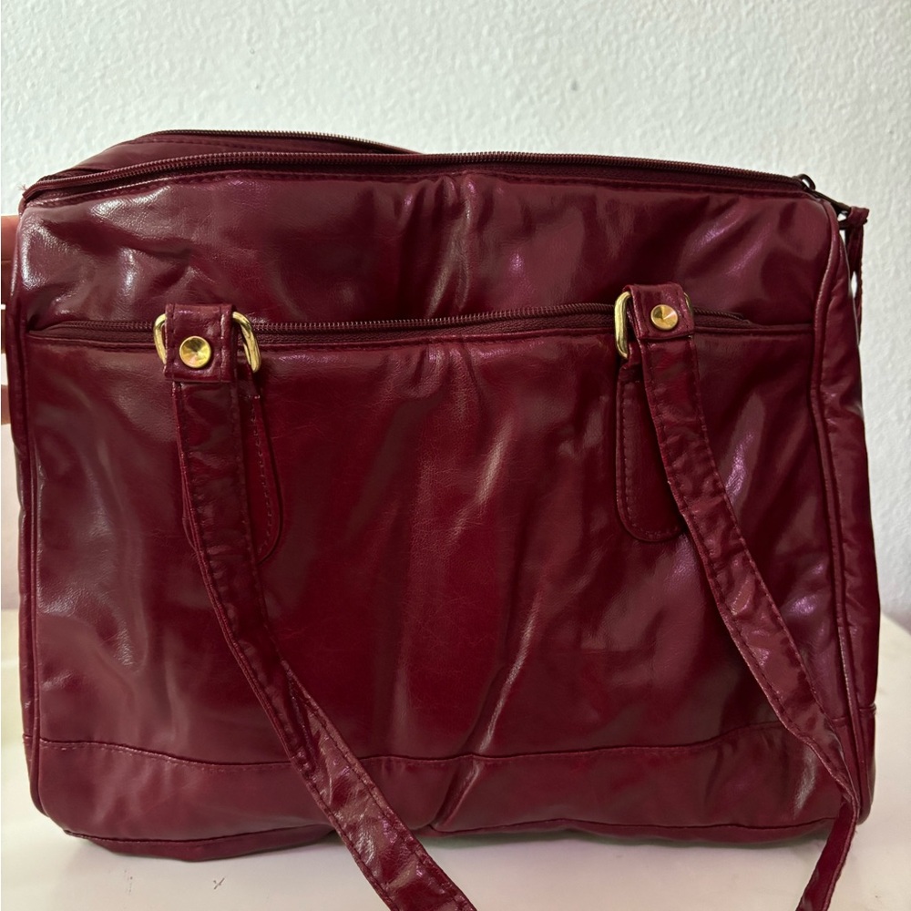 Elegant Burgundy Women's Bag